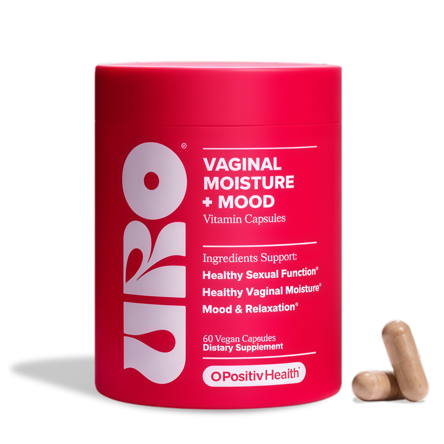 URO Vaginal Moisture & Mood with KSM-66® Ashwagandha – 30-Day Supply