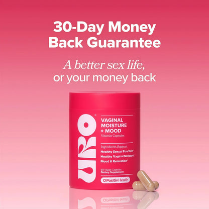 URO Vaginal Moisture & Mood with KSM-66® Ashwagandha – 30-Day Supply